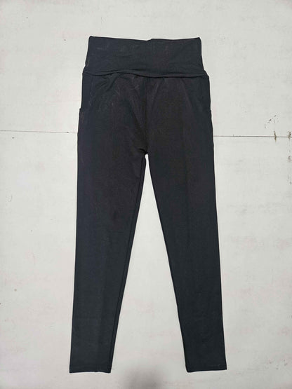 Soft & Comfy Slim Elastic Tights With Side Pockets