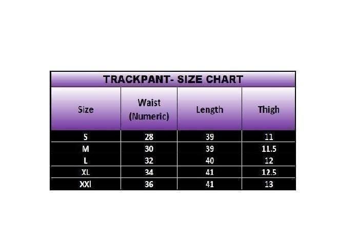 Men's Solid Drawstring Track Pant Combo of 2