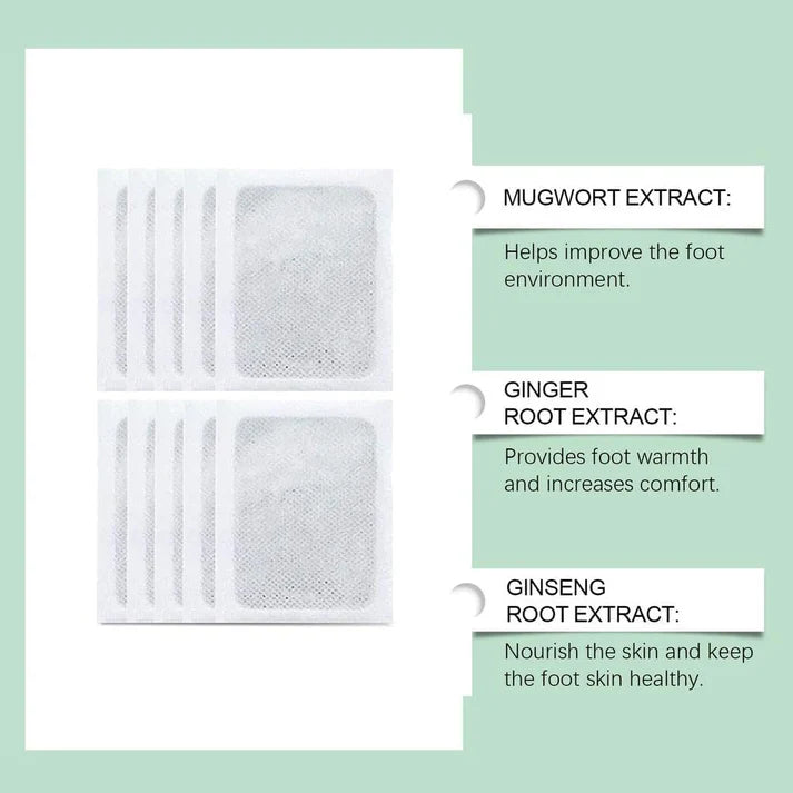 Jhatpat mart Premium Detox Foot Patches (Pack of 20) BUY 10 GET 10 FREE